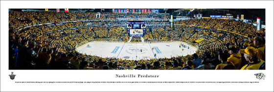 Nashville Predators Playoffs - Center Ice - Unframed - 757 Sports Collectibles