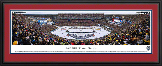 NHL Winter Classic 2016 - Canadians Deluxe Frame - 757 Sports Collectibles