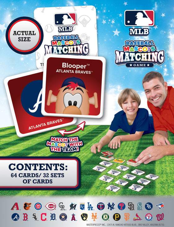 MLB Mascots Matching Game