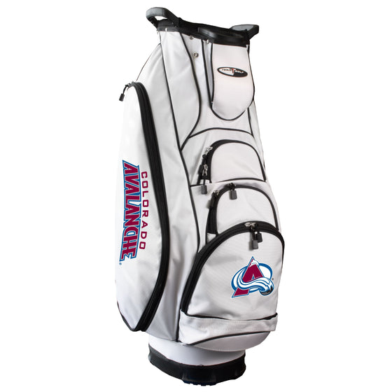 Colorado Avalanche Albatross Cart Golf Bag Wht