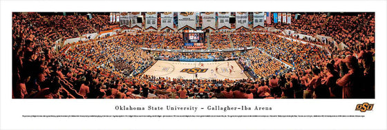 Oklahoma State Basketball - Unframed - 757 Sports Collectibles
