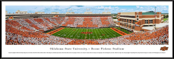 Oklahoma St Football - Stripe Game - Standard Frame - 757 Sports Collectibles