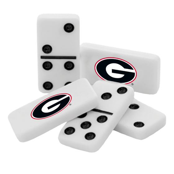 NCAA Georgia Bulldogs 28 Piece Dominoes