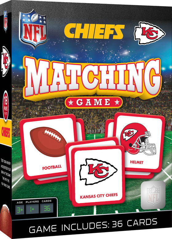 Kansas City Chiefs NFL Matching Game