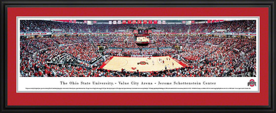 Ohio State Basketball - Deluxe Frame - 757 Sports Collectibles