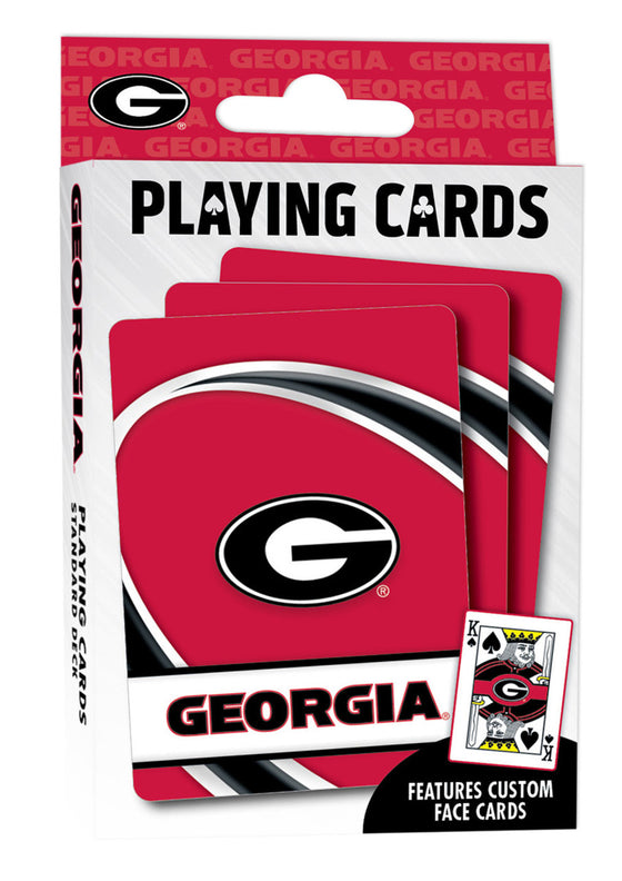 Georgia Bulldogs NCAA Playing Cards - 54 Card Deck