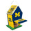 NCAA Painted Birdhouse - Michigan Wolverines