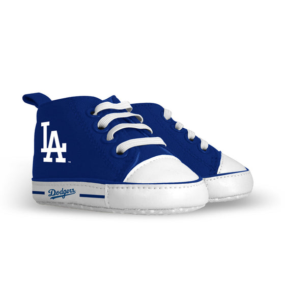 Baby Fanatic Pre-Walkers High-Top Unisex Baby Shoes -  MLB Los Angeles Dodgers