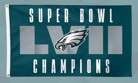 Philadelphia Eagles Super Bowl LVII 3x5 Deluxe Flag