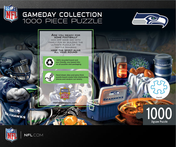 Seattle Seahawks Gameday - 1000 Piece NFL Sports Puzzle