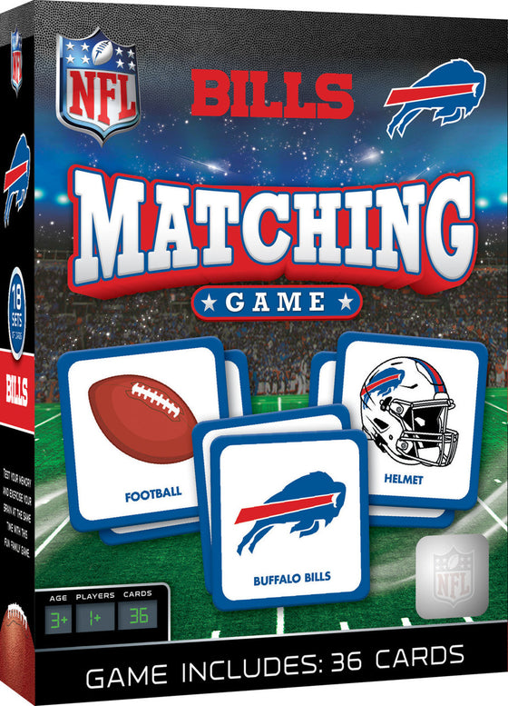 Buffalo Bills NFL Matching Game