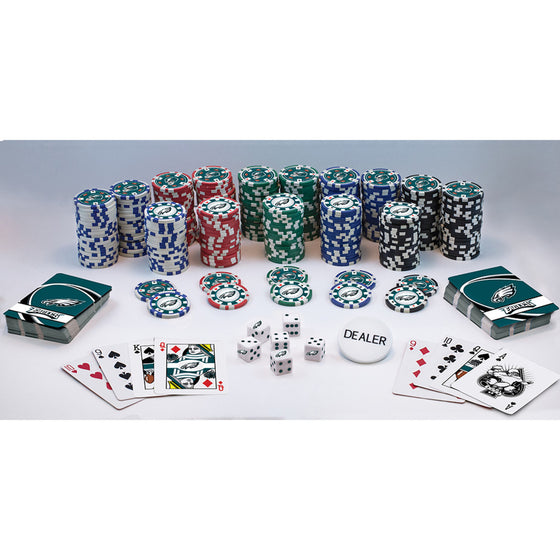 Philadelphia Eagles 300 Piece NFL Poker Chips