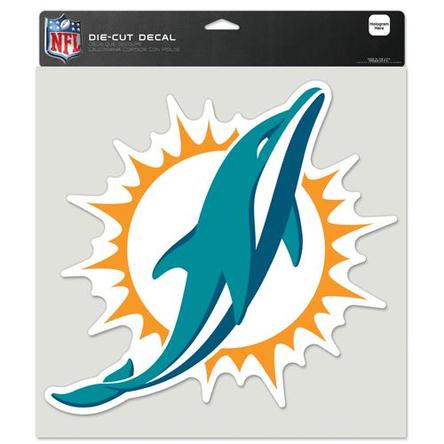 Miami Dolphins 4x4 Perfect Cut Decal