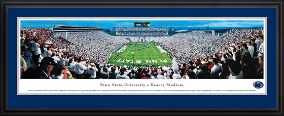 Penn State Football - End Zone - Deluxe Frame - 757 Sports Collectibles