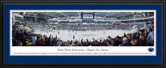 Penn State Hockey - Deluxe Frame - 757 Sports Collectibles