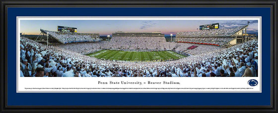 Penn State Football - Sunset - Deluxe Frame - 757 Sports Collectibles