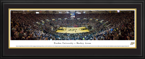 Purdue Basketball - Black Out - Deluxe Frame - 757 Sports Collectibles