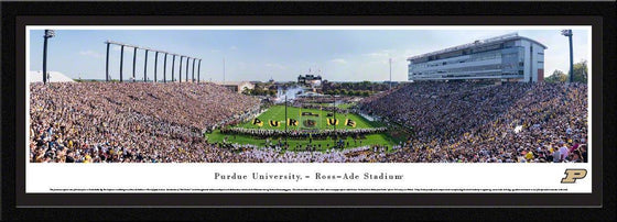 Purdue Boilermakers Football - End Zone - Select Frame - 757 Sports Collectibles