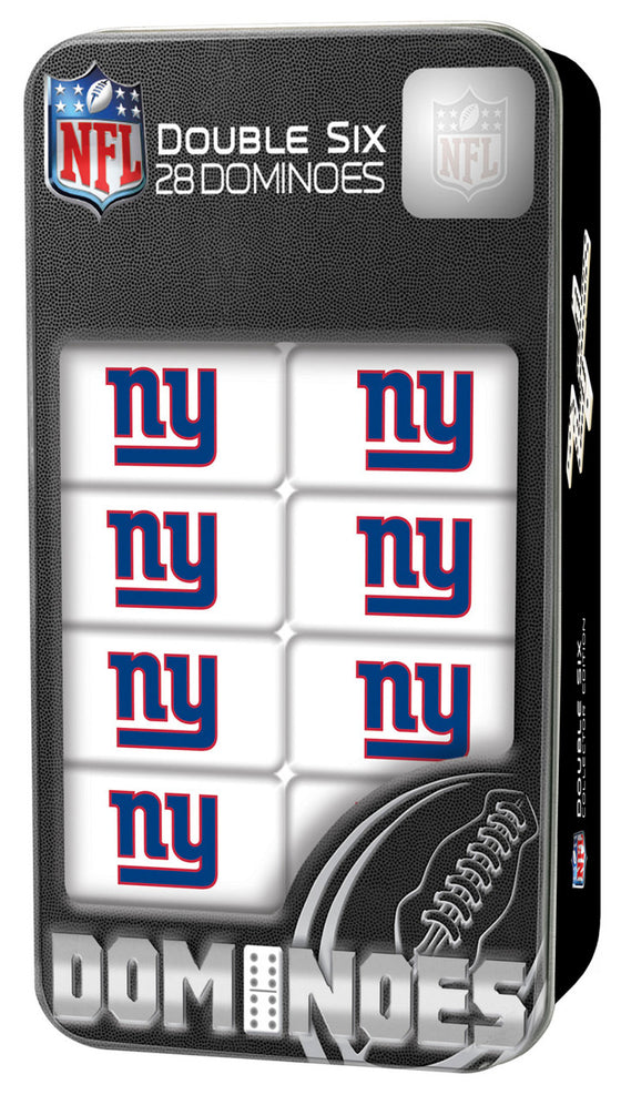 NFL New York Giants 28 Piece Dominoes