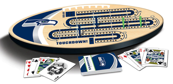 NFL Seattle Seahawks Cribbage Board Game