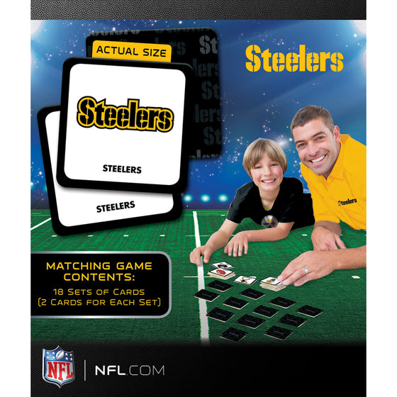 Pittsburgh Steelers NFL Matching Game