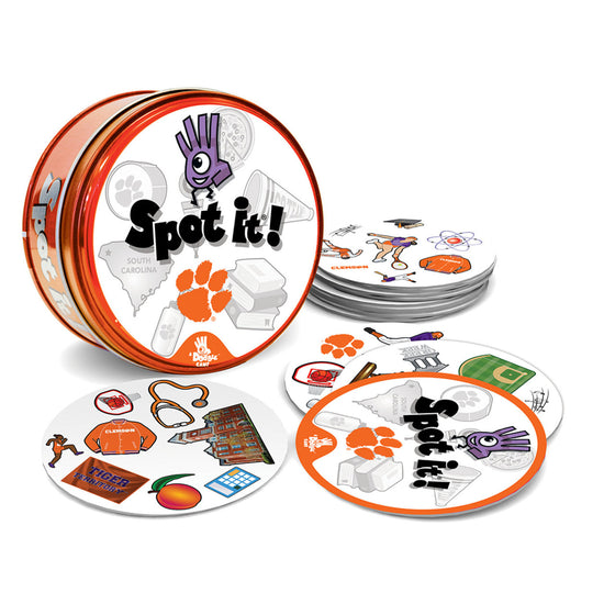 Clemson Tigers NCAA Spot It Game