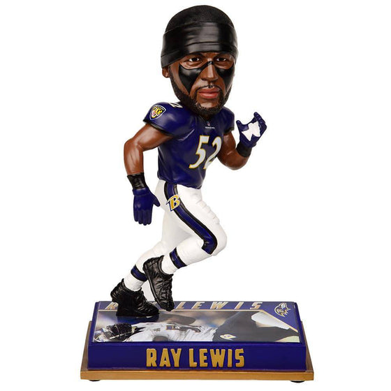 NFL Baltimore Ravens Ray Lewis 8" Legends Bobblehead Figure - 757 Sports Collectibles