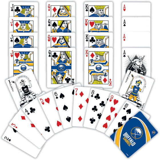 Buffalo Sabres NHL Playing Cards - 54 Card Deck