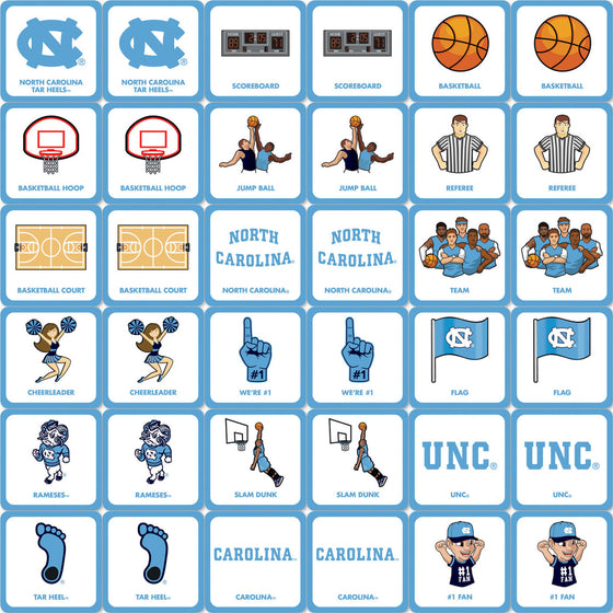 UNC Tar Heels NCAA Matching Game