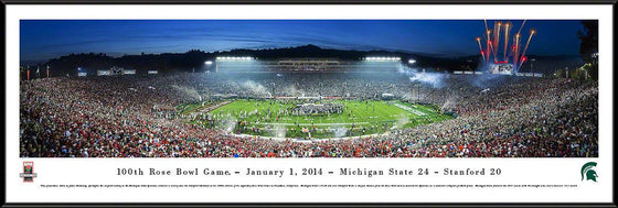 Rose Bowl 2014 Champions - Michigan State - Standard Frame - 757 Sports Collectibles