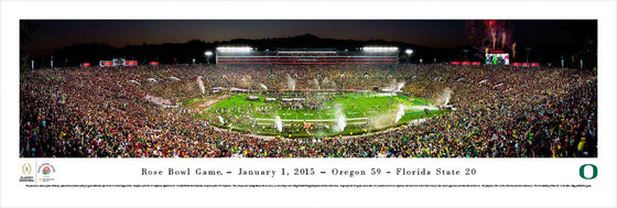 Rose Bowl 2015 Champions - Oregon - Unframed - 757 Sports Collectibles