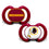 Washington Redskins NFL Baby Fanatic Pacifier 2-Pack