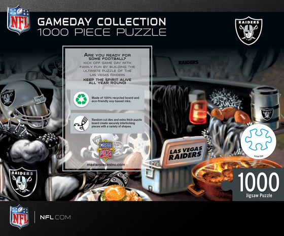 Las Vegas Raiders Gameday - 1000 Piece NFL Sports Puzzle