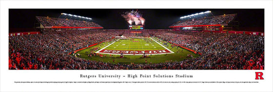 Rutgers Football  - Unframed - 757 Sports Collectibles