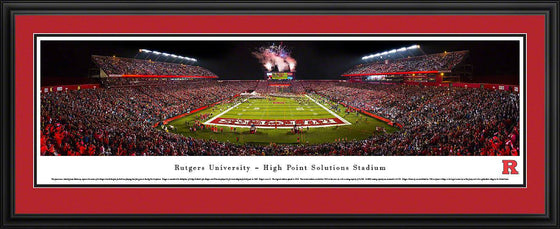 Rutgers Football - Deluxe Frame - 757 Sports Collectibles