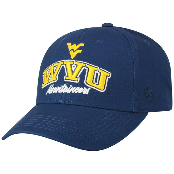 West Virginia Mountaineers Hat Cap Adjustable Snapback All Cotton Brand New - 757 Sports Collectibles