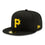 New Era Pittsburgh Pirates ALT 2 59Fifty Fitted Hat (Black) MLB Cap - 757 Sports Collectibles