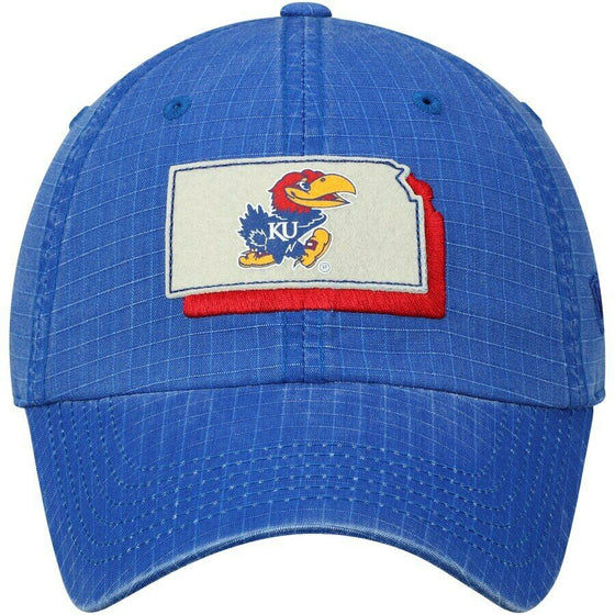 Kansas Jayhawks Hat Cap Snapback Washed Cotton One Size Fits Most NWT - 757 Sports Collectibles