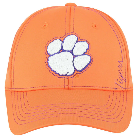 Clemson Tigers Hat Cap Lightweight Moisture Wicking One Fit Flex New With Tags