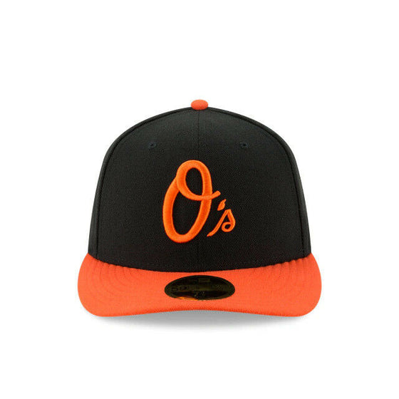 Baltimore Orioles New Era On-Field Low Profile 59FIFTY Fitted Hat-Black/Oran - 757 Sports Collectibles