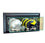 Wall Mounted Double Mini Helmet Display Case NFL NCAA Glass FREE SHIPPING UV