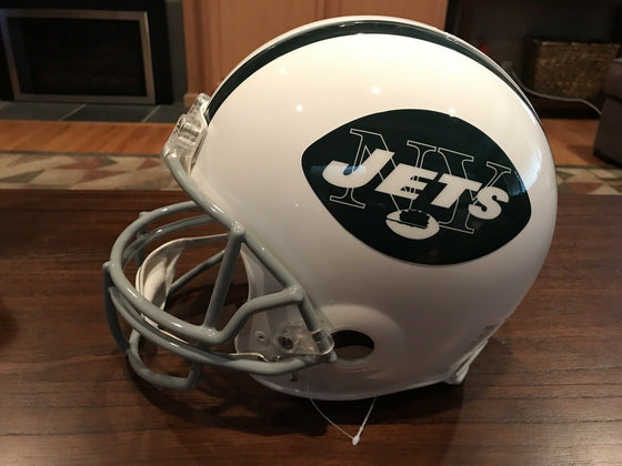 Joe Namath Autographed New York Jets Authentic Throwback Helmet HOF 85 Beckett