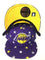 New Era Star Purple Team Color Los Angeles Lakers 9fifty Snapback Hat