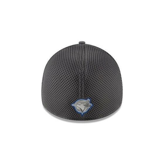 Toronto Blue Jays MLB New Era Grayed-Out Neo 39THIRTY Flex Hat - Gray/blue - 757 Sports Collectibles