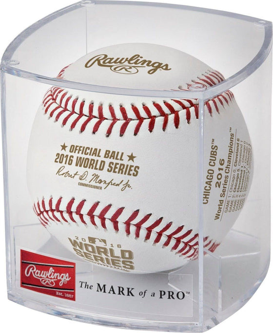 MLB Chicago Cubs 2016 World Series Champions Collectible Rawlings Baseball - 757 Sports Collectibles