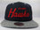 Atlanta Hawks Mitchell & Ness 2 Tone Special Script Black Snapback Hat Cap NBA - 757 Sports Collectibles