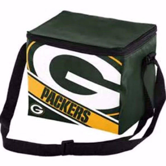 Green Bay Packers 12 Pack Big Logo with Stripe Lunch Bag - 757 Sports Collectibles