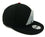 Arizona Diamondback Metal & Rubber Badge Snapback Hat cap 9FIFTY Black - 757 Sports Collectibles