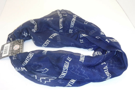 West Virginia University Infinity Scarf