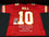 TYREEK HILL KANSAS CITY Red SIGNED CUSTOM JERSEY SUPER BOWL STATS JSA COA - 757 Sports Collectibles